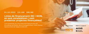 Sessió informativa sobre IRC i NON