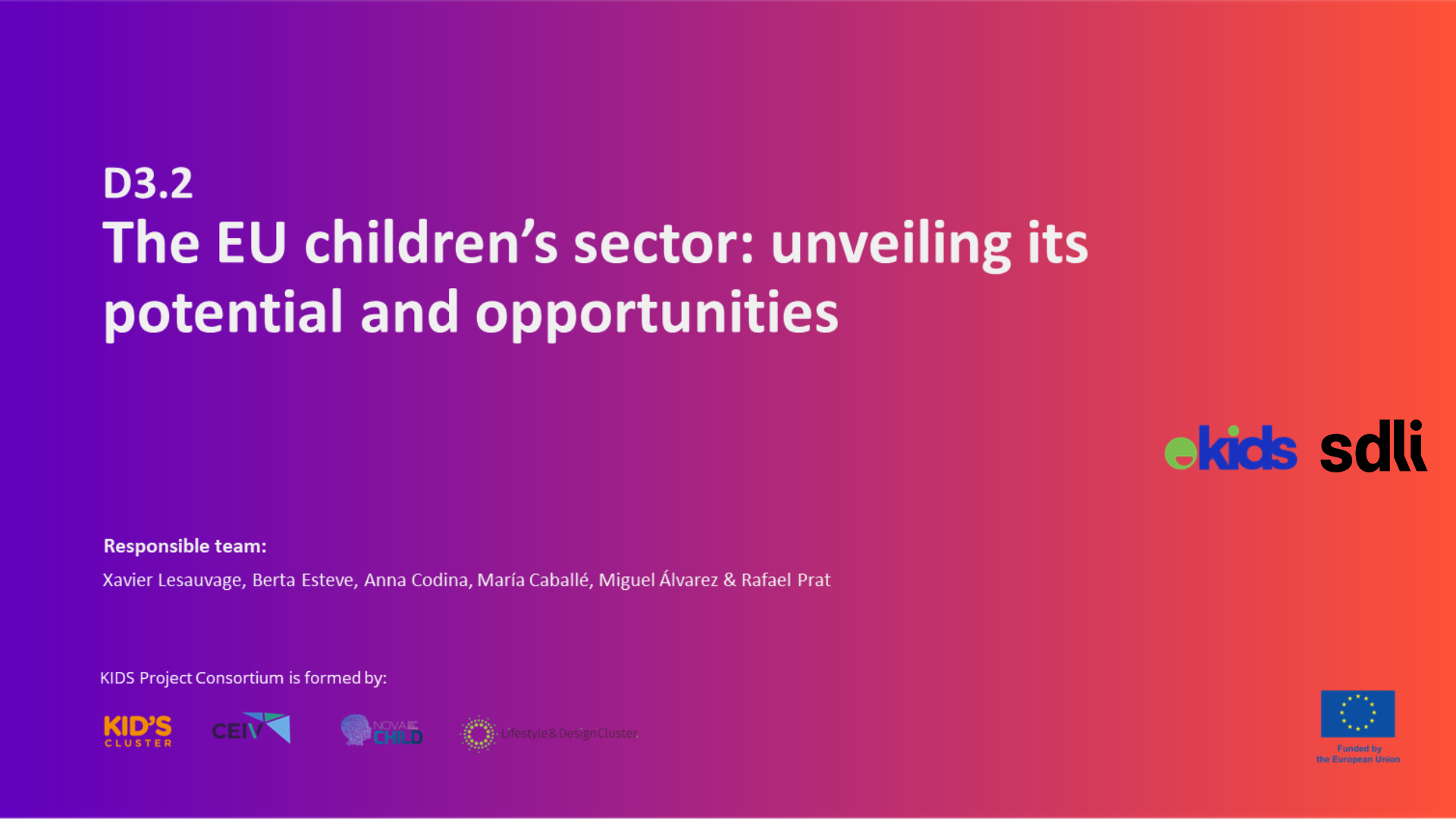 D3_2 The EU children’s sector_unveiling its potential and opportunities_EU KIDS