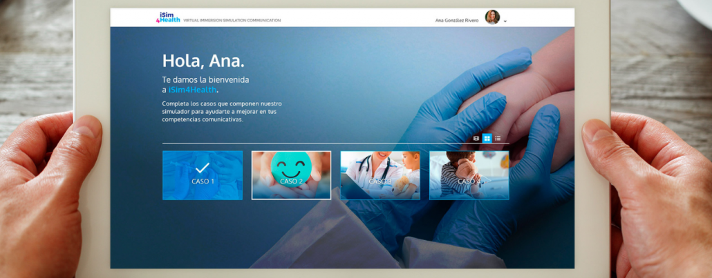 iSim4Health virtual immersion