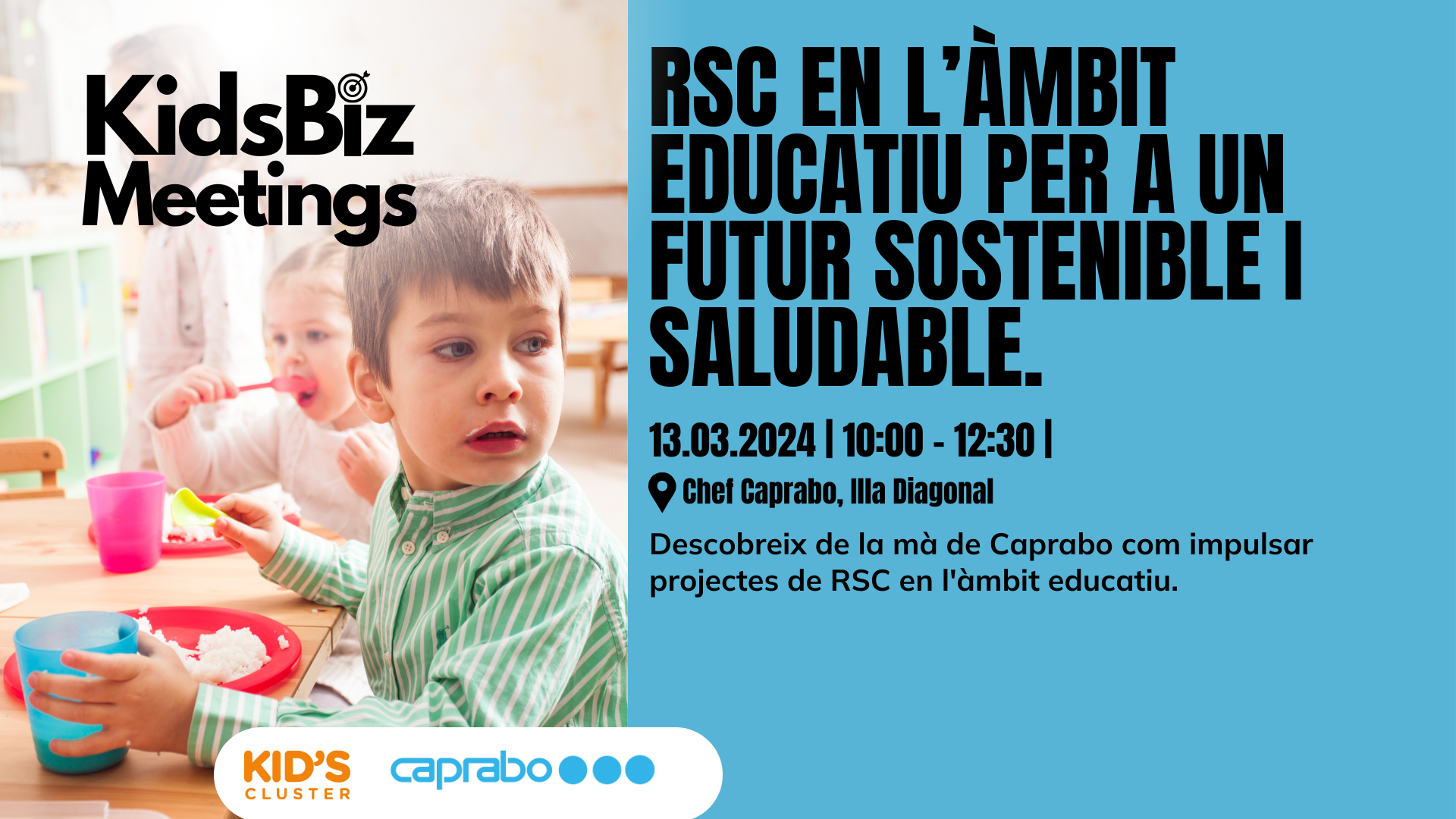 KidsBiz: RSC en l’àmbit educatiu per a un futur sostenible i saludable