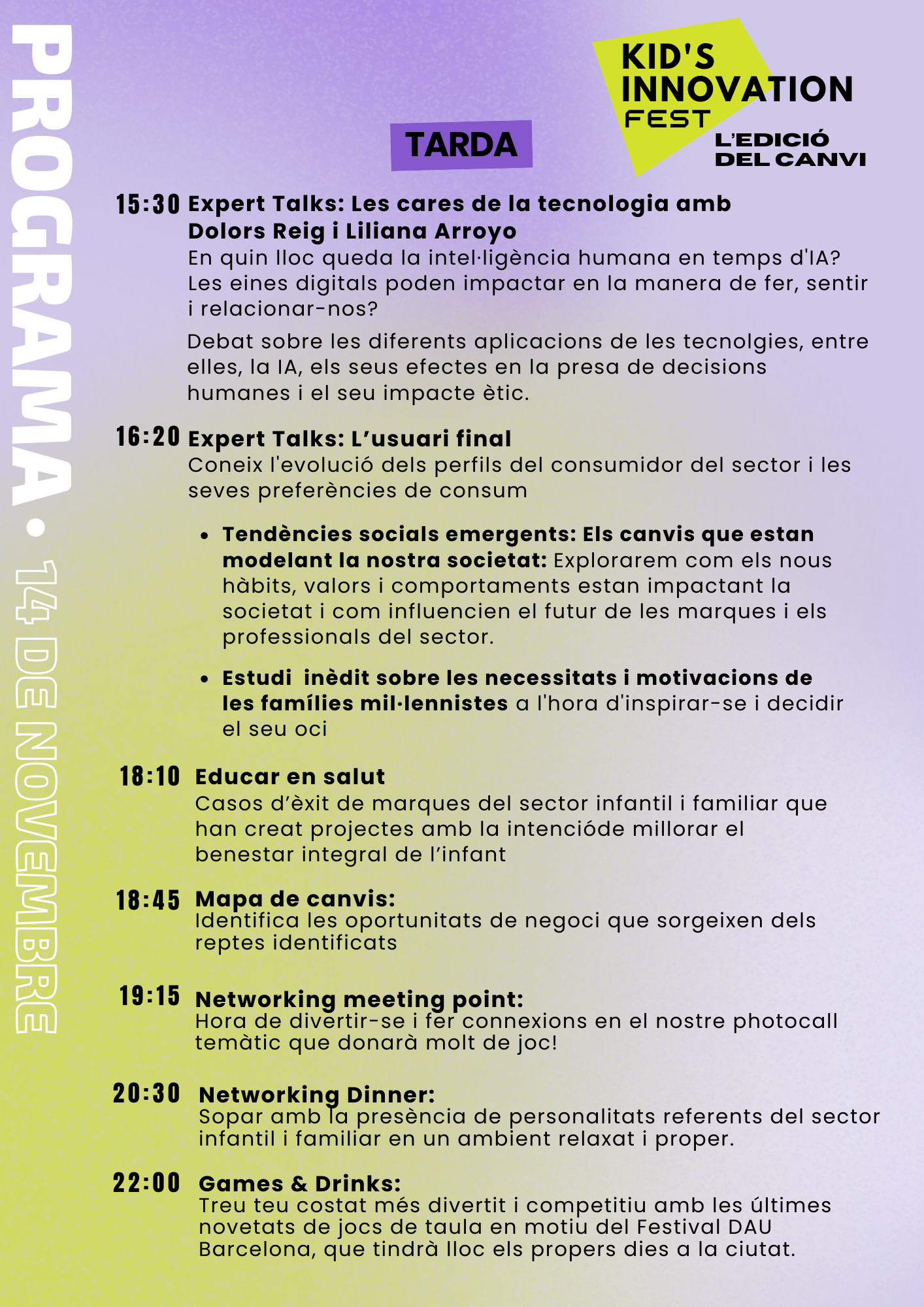 KIF24 PROGRAMA TARDA