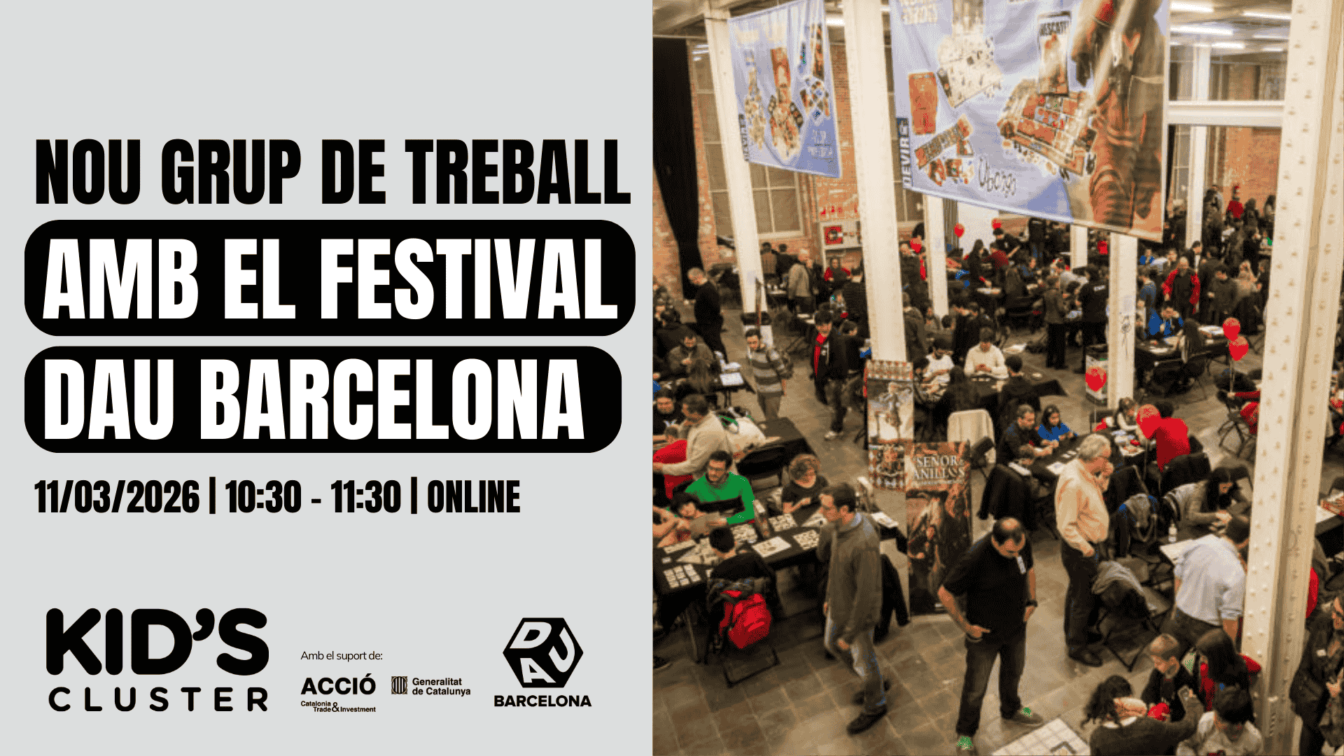 grup de treball amb DAU